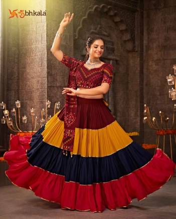 RAAS VOL-8 BY KHUSHBOO COTTON LEHENGA CHOLI WHOLESALER